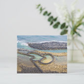 Twee harten briefkaart (Staand voorkant)