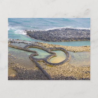 Twee harten briefkaart