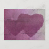 Twee harten Briefkaart (Voorkant)