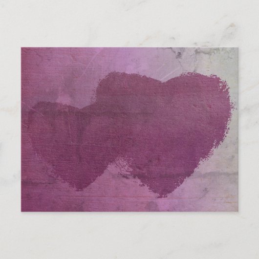 Twee harten Briefkaart (Voorkant)