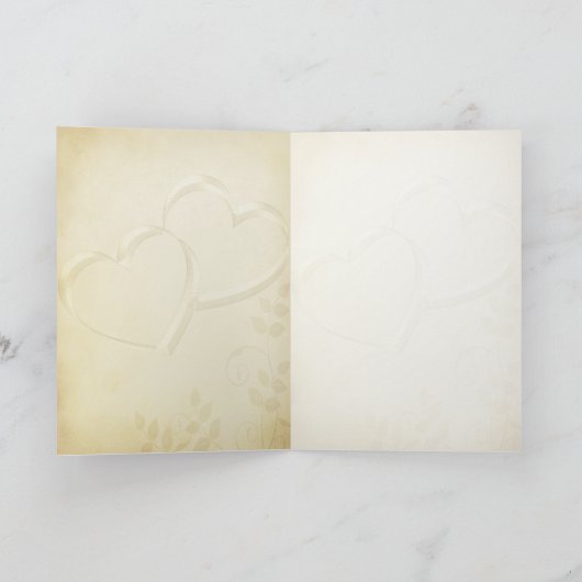 Twee harten-bruiloft (Binnen)