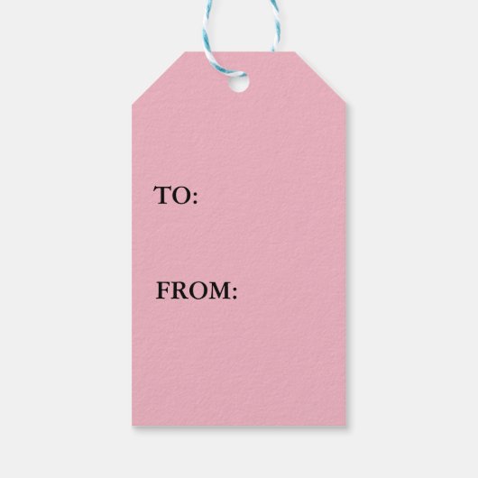 Twee harten cadeaulabel (Achterkant)