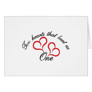 Twee harten die als één slaan