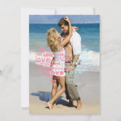 Twee harten die samen met elkaar worden geslagen/e kaart (Achterkant)