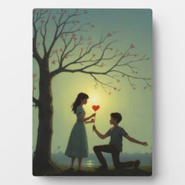 Twee harten, één leven - een Valentijnsdag. Fotoplaat