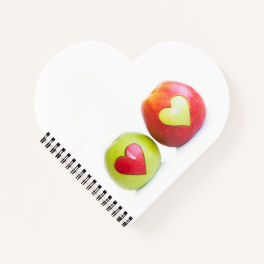 Twee harten Eén liefde Notitieboek (Voorkant)