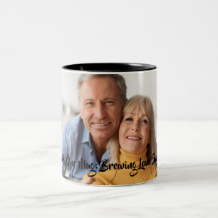 Twee harten een Mok Valentijns foto koffie Mok