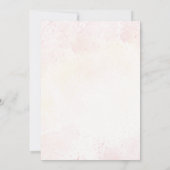 Twee harten een reis eenvoudige bruiloft uitnodigi kaart (Achterkant)