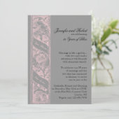 Twee harten en één liefde trouwverjaardag kaart (Staand voorkant)