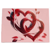 Twee harten groot cadeauzakje (Voorkant)