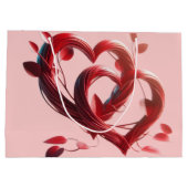 Twee harten groot cadeauzakje (Achterkant)