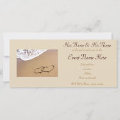 Twee harten in de zand (Voorkant)