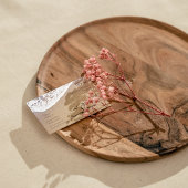 Twee harten in de zand visitekaartje