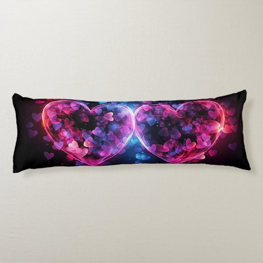 Twee harten lichaamskussen (Achterkant)