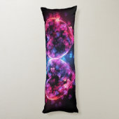 Twee harten lichaamskussen (Achterkant (Verticaal))