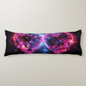 Twee harten lichaamskussen (Voorkant)