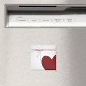 Twee harten magneet (Insitu (Vaatwasser))