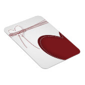 Twee harten magneet (Rechterzijde)