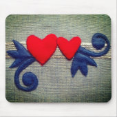 Twee harten muismat (Voorkant)