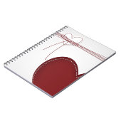 Twee harten notitieboek (Linkerzijde)
