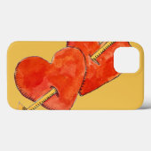 Twee harten - pijl 2011 Case-Mate iPhone case (Achterkant (horizontaal))