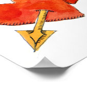 Twee harten - pijl 2011 poster (Hoek)