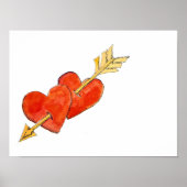 Twee harten - pijl 2011 poster (Voorkant)