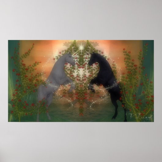 Twee harten Poster (Voorkant)