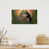 Twee harten Poster (Keuken)