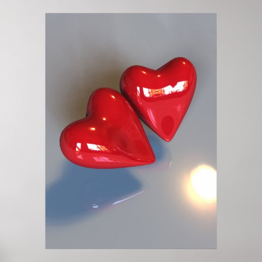 Twee harten Poster (Voorkant)