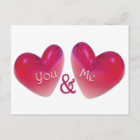 Twee harten Romantisch