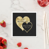 Twee harten servet (Insitu)