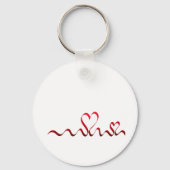 Twee harten sleutelhanger (Voorkant)