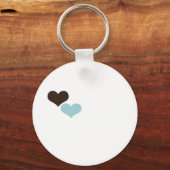 Twee harten sleutelhanger (Voorkant)