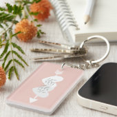 Twee harten sleutelhanger (Voorkant Rechts)