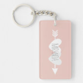 Twee harten sleutelhanger (Voorkant)