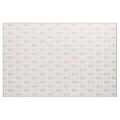 Twee harten stof (wit) (Fat Quarter)