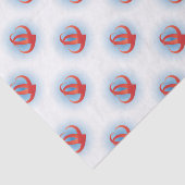 Twee harten tissuepapier (Detail)