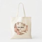 Twee harten tote bag (Voorkant)