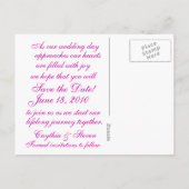 Twee harten, twee levens aankondigingskaart (Achterkant)