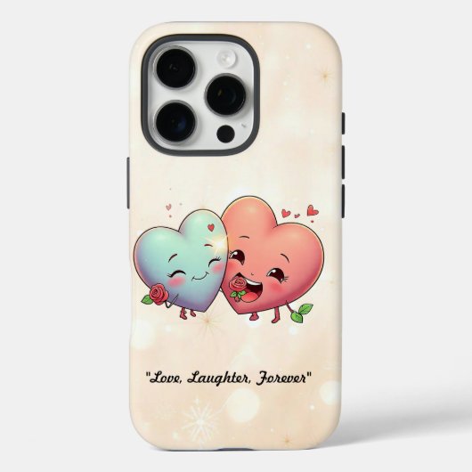 Twee harten verenigd Case-Mate iPhone case (Achterkant)