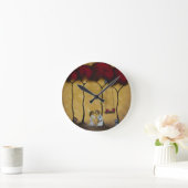 Twee harten wandklok (Huis)