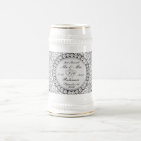 Twee hartenmonogram weddenschap