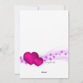 Twee hartfoto-Valentijnsdag Feestdagenkaart (Achterkant)