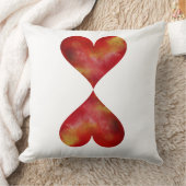 Twee hartpijlen kussen (Deken)