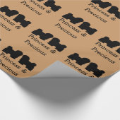 Twee Havaneses Custom Wrapping Paper Cadeaupapier (Hoek)