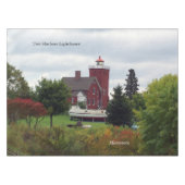 Twee havenvuurtoren en tafelkleed (Voorkant (Horizontaal))