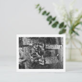 Twee Hawaiiaanse vrouwen met Ukalalees foto Briefkaart (Staand voorkant)