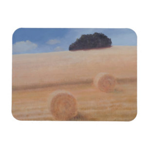 Twee Hay Bales 2012 Magneet