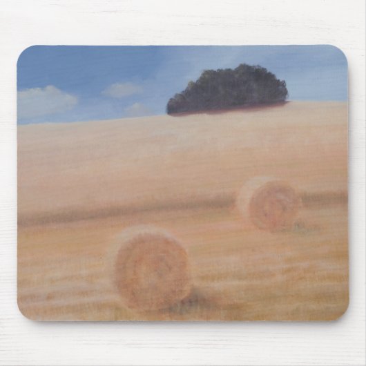Twee Hay Bales 2012 Muismat (Voorkant)